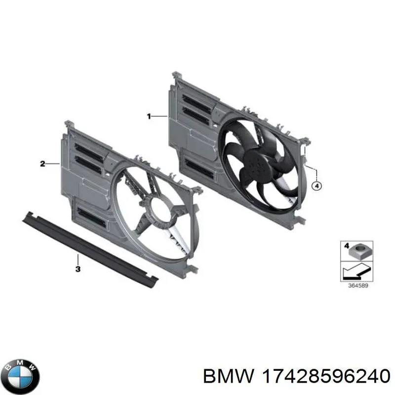 17428596240 BMW 