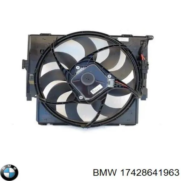 Диффузор радиатора охлаждения в сборе с мотором и крыльчаткой BMW 17428641963 цена, от 184.96 USD