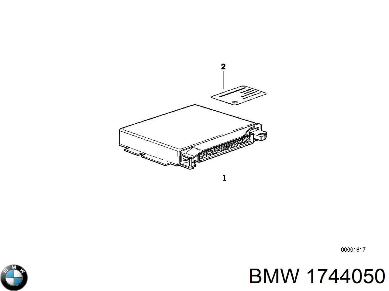 Блок управления двигателем 12141740732 BMW