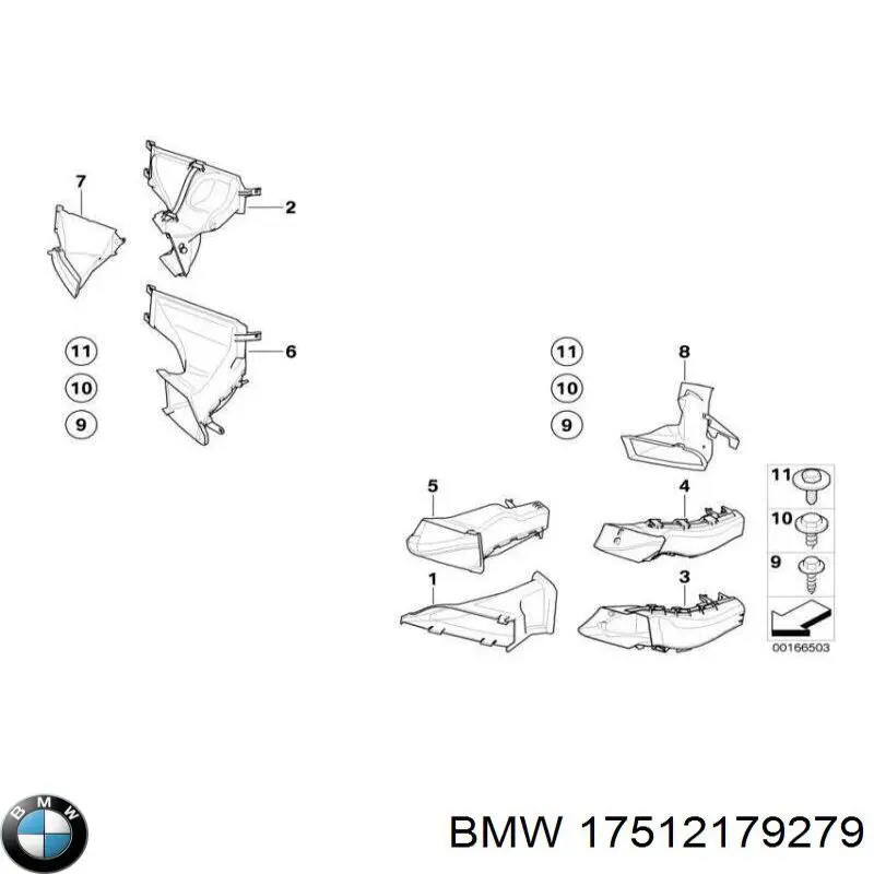 Система охлаждения наддувочного воздуха BMW 17512179279 цена, от 480.40 USD