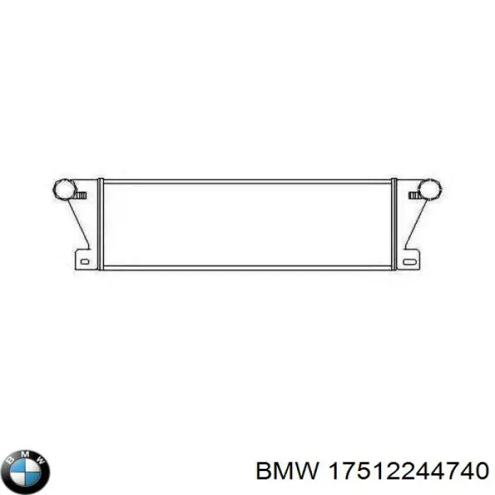 Купить 2244740 BMW Интеркулер