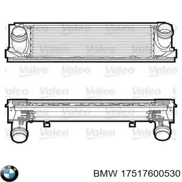 Купить 17517600530 BMW Интеркулер