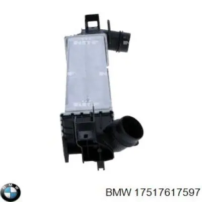 Радиатор интеркуллера BMW 17517617597