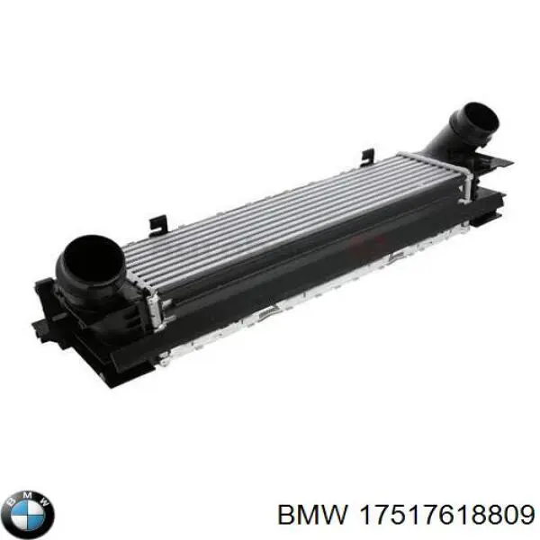 Радиатор интеркуллера BMW 17517618809