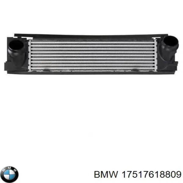 Радиатор интеркуллера BMW 17517618809