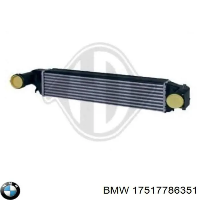 17517786351 BMW radiador de intercooler