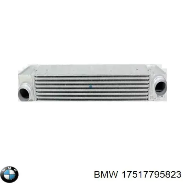 Радиатор интеркуллера BMW 17517795823
