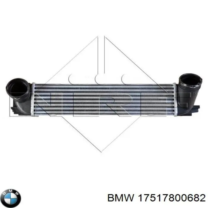 17517800682 BMW radiador de intercooler