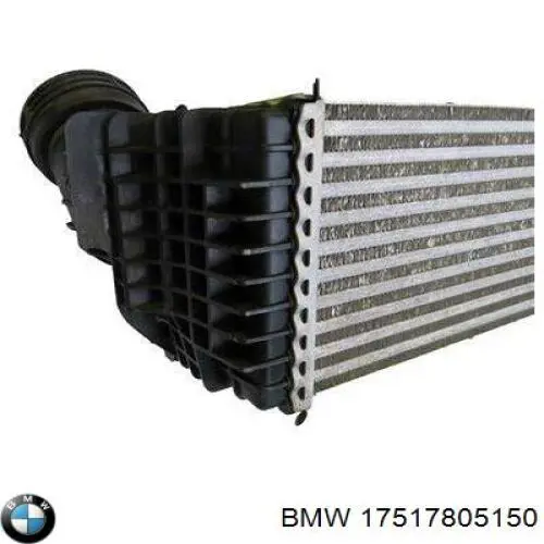 17517805150 BMW radiador de intercooler