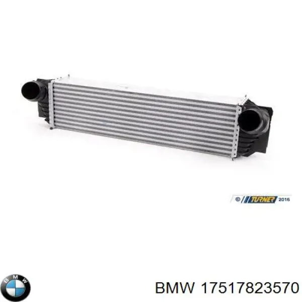 Радиатор интеркуллера BMW 17517823570
