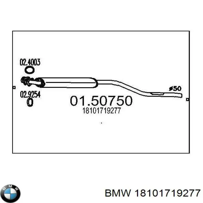  BMW 18101719277 цена, от 24.29 USD