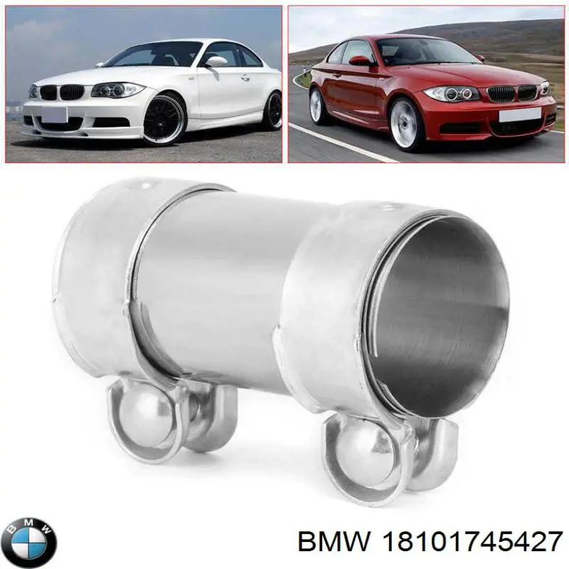 Хомут крепления глушителя задний BMW 18101745427 цена, от 7.12 USD