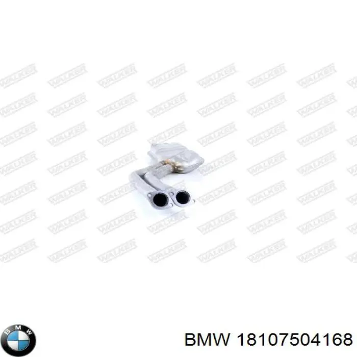 Глушитель, передняя часть BMW 18107504168 цена, от 52.18 USD