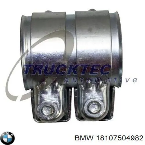 Купить 18107504982 BMW Хомут глушителя