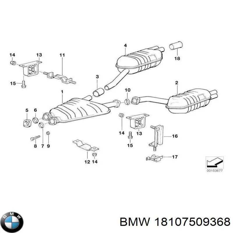  BMW 18107509368 цена, от 25.34 USD