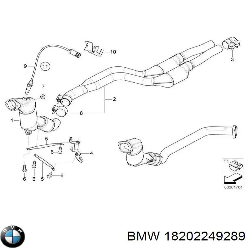 Купить 18202249289 BMW 