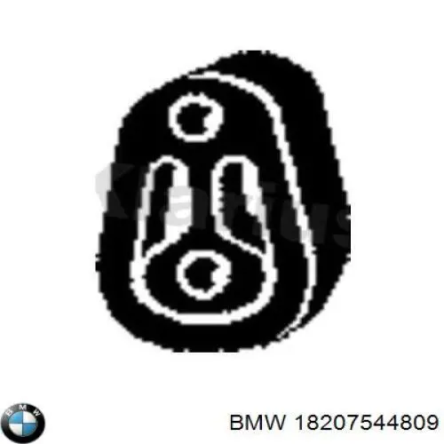 18207544809 BMW Крепление глушителя