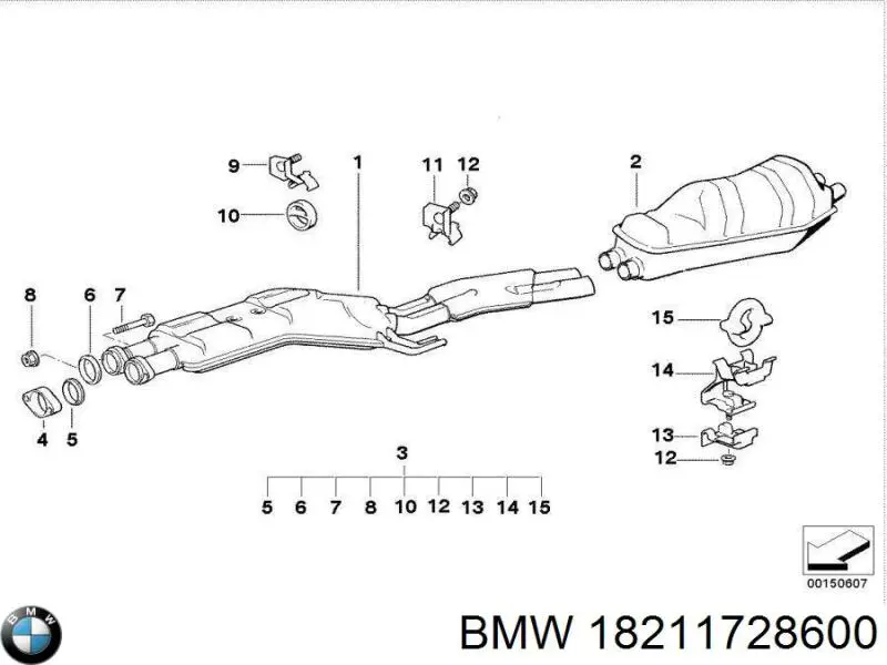  18211728600 BMW