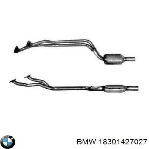 Каталитический нейтрализатор отработавших газов BMW 18301427027 цена, от 204.75 USD