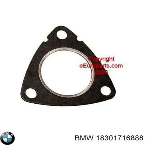 Прокладка прийомної труби глушника 18301716888 BMW