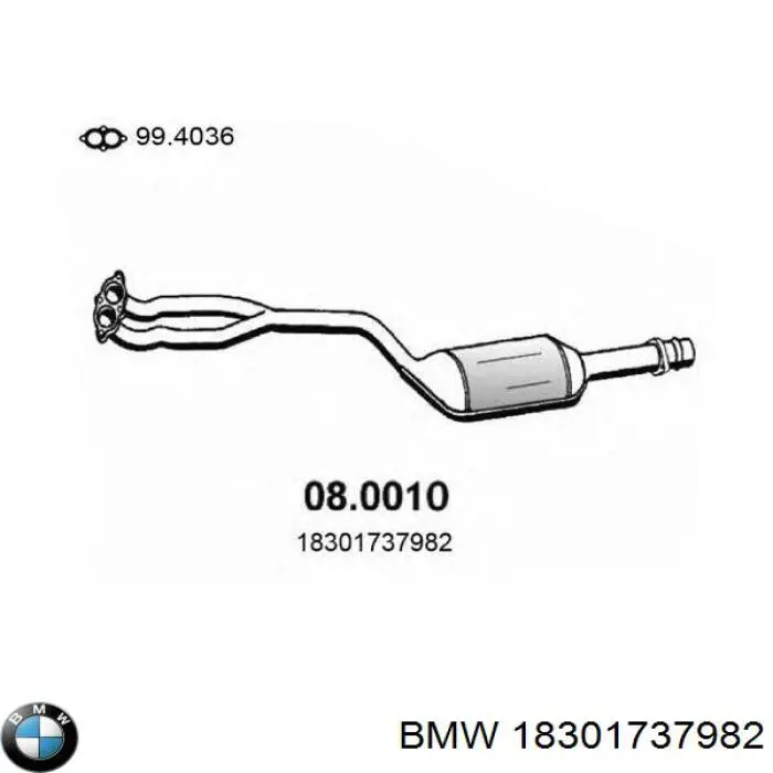  Катализатор BMW 3 
