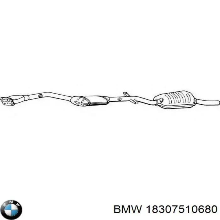 Купить 18307510680 BMW Преобразователь отработавших газов