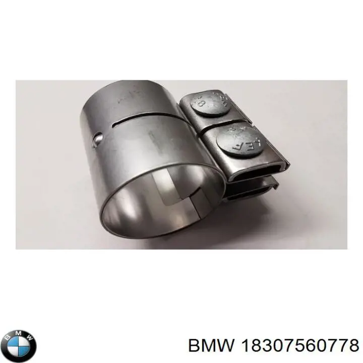 18307560778 BMW хомут глушителя передний