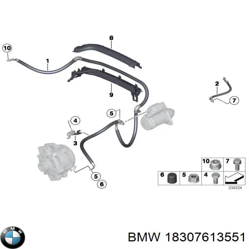 Купить 18309909376 BMW Болт ГБЦ