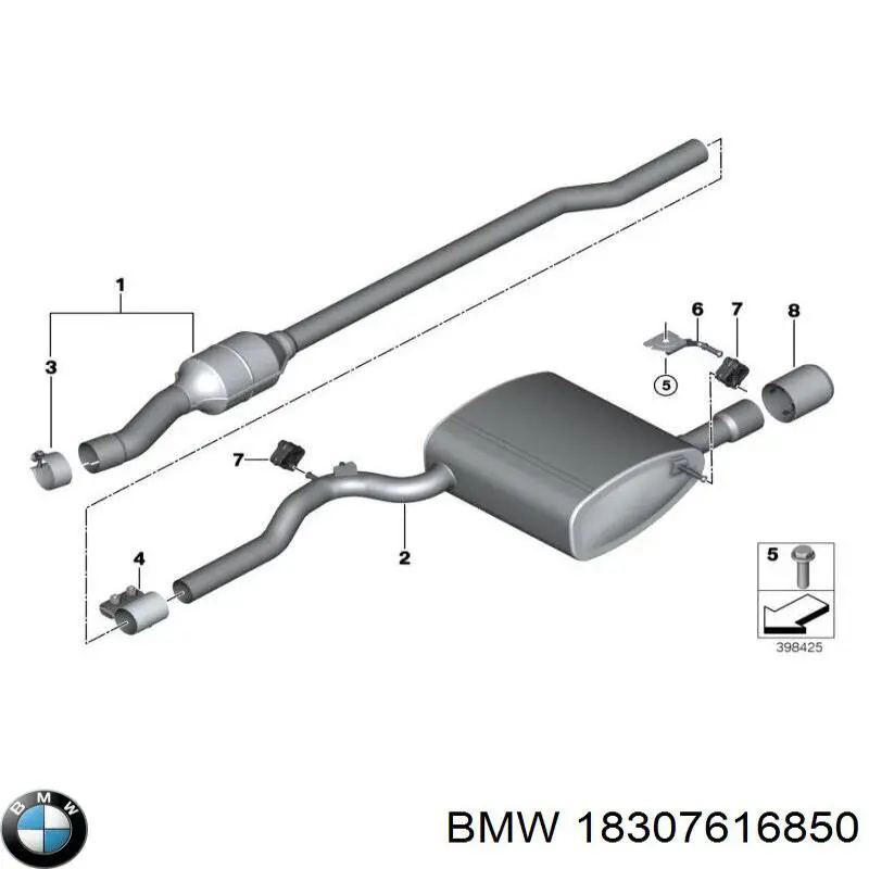 Купить 83295 Walker Подвесные подушки глушителя