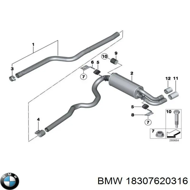  BMW 18307620316 цена, от 6.33 USD