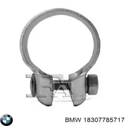 Хомут глушителя 18307785717 BMW