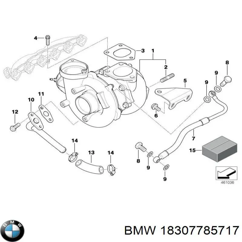 Хомут глушителя 46460073 Fiat/Alfa/Lancia