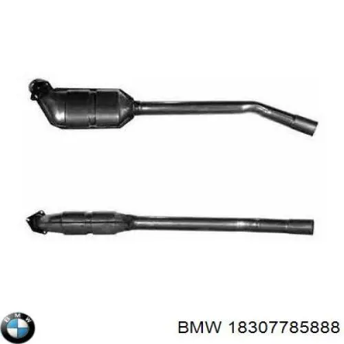 Глушитель, центральная часть BMW 18307785888 цена, от 692.50 USD