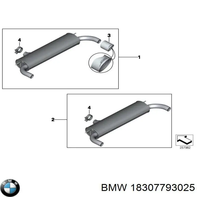 K04695220AB Fiat/Alfa/Lancia braçadeira do silenciador traseira