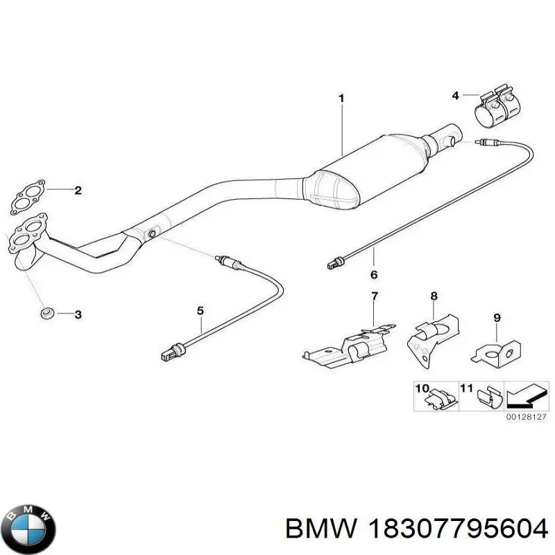  BMW 18307795604 цена, от 101.29 USD
