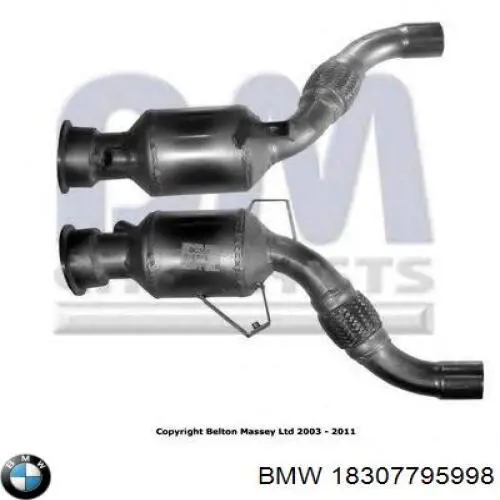 18307795998 BMW Конвертор-катализатор