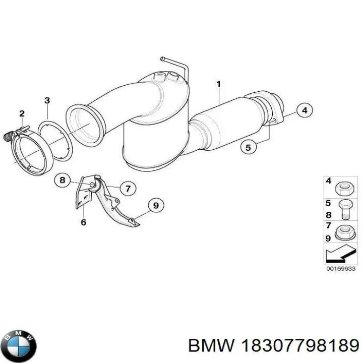  Катализатор BMW 7 