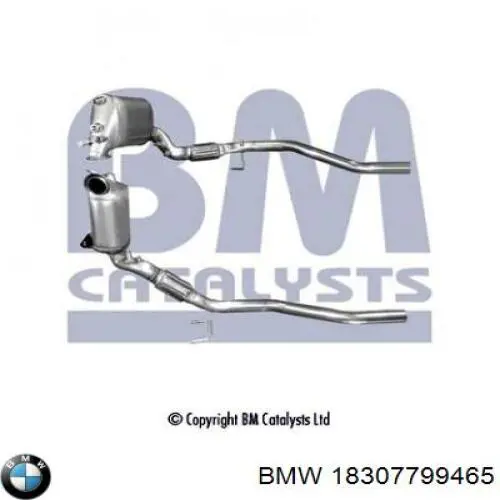 Сажевый фильтр 18307799465 BMW