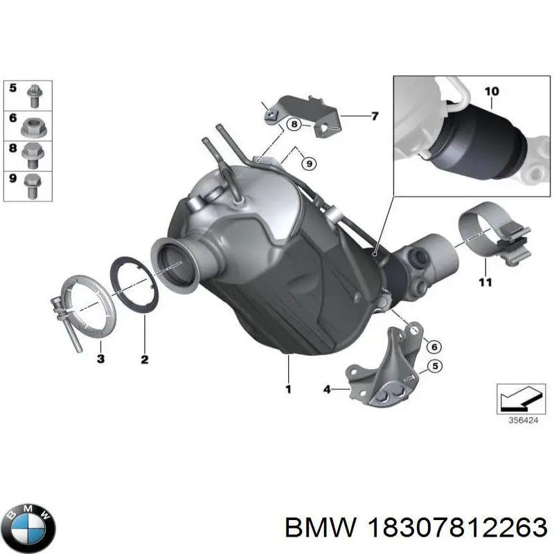 Гофра 700209 Bosal