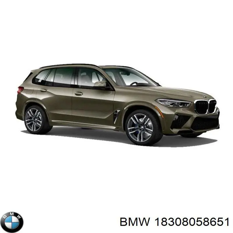  Насадка на глушитель BMW X4 