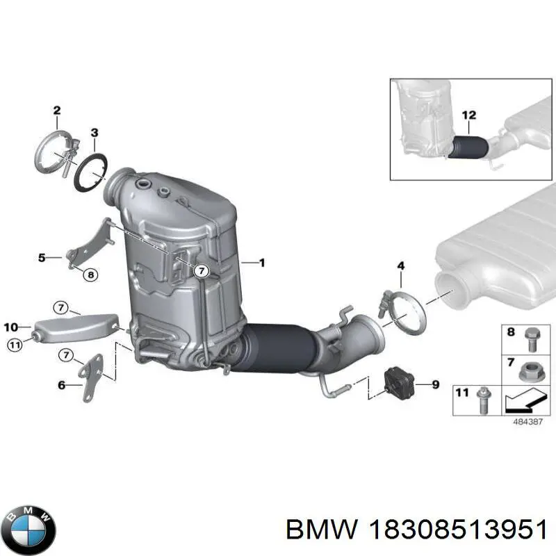  BMW 18308513951 цена, от 2553.14 USD