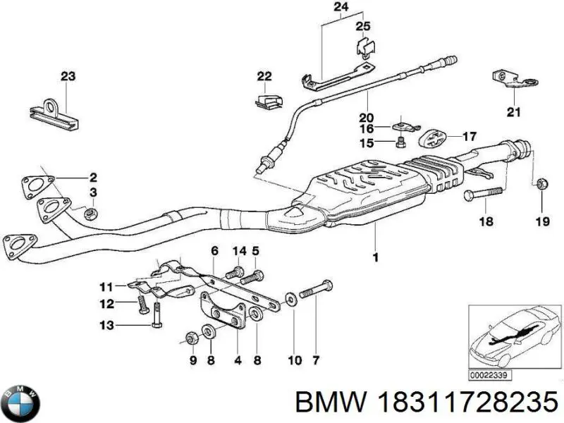  BMW 18311728235 цена, от 6.19 USD