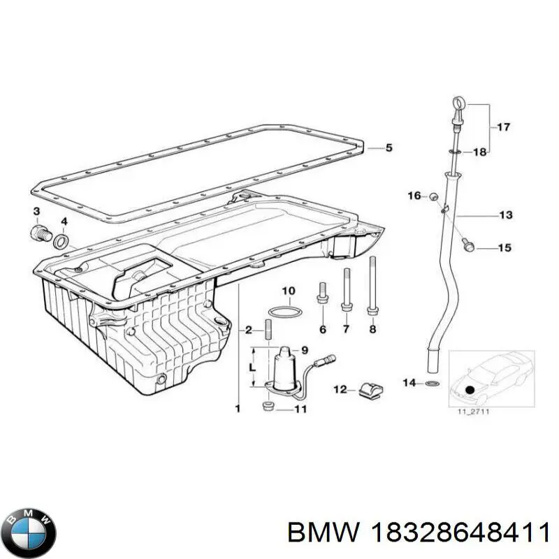 Купить 18328648411 BMW 