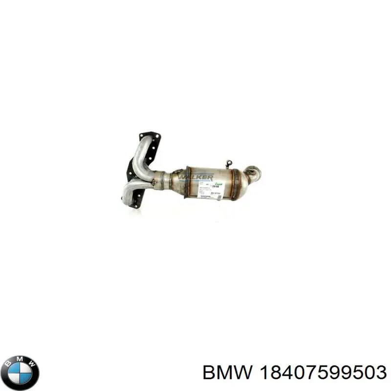 18407599503 BMW конвертор - катализатор