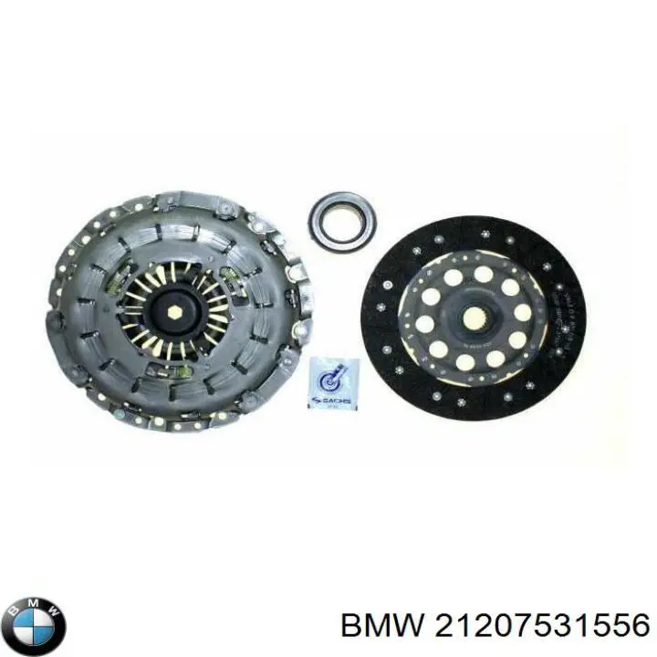 21207531556 BMW kit de embraiagem (3 peças)