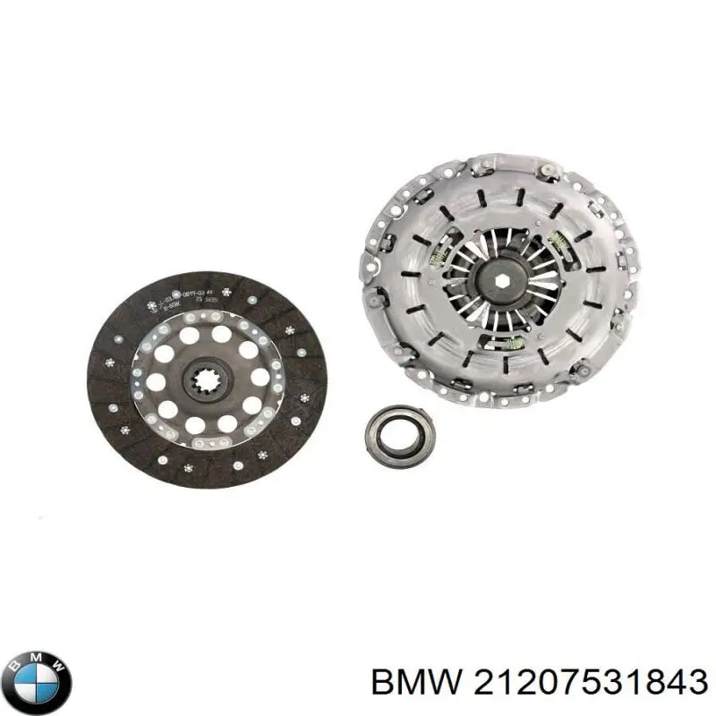 Сцепление 21207531843 BMW