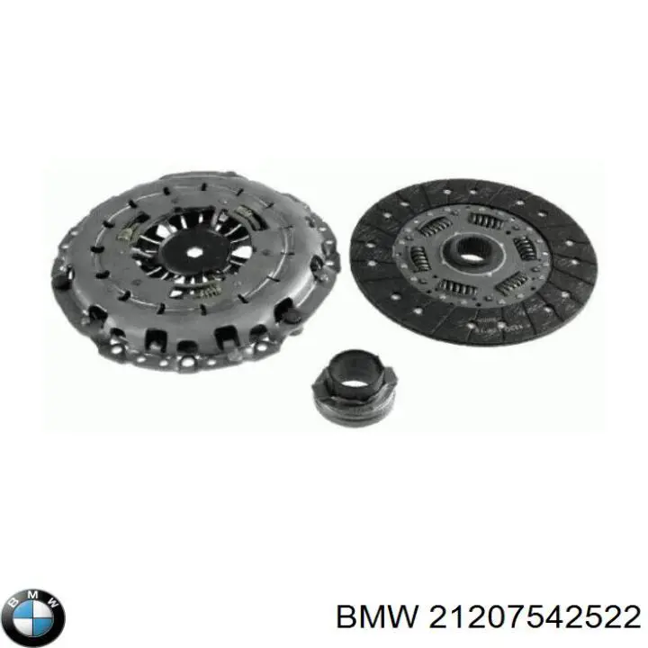 Комплект сцепления (3 части) BMW 21207542522 цена, от 257.73 USD
