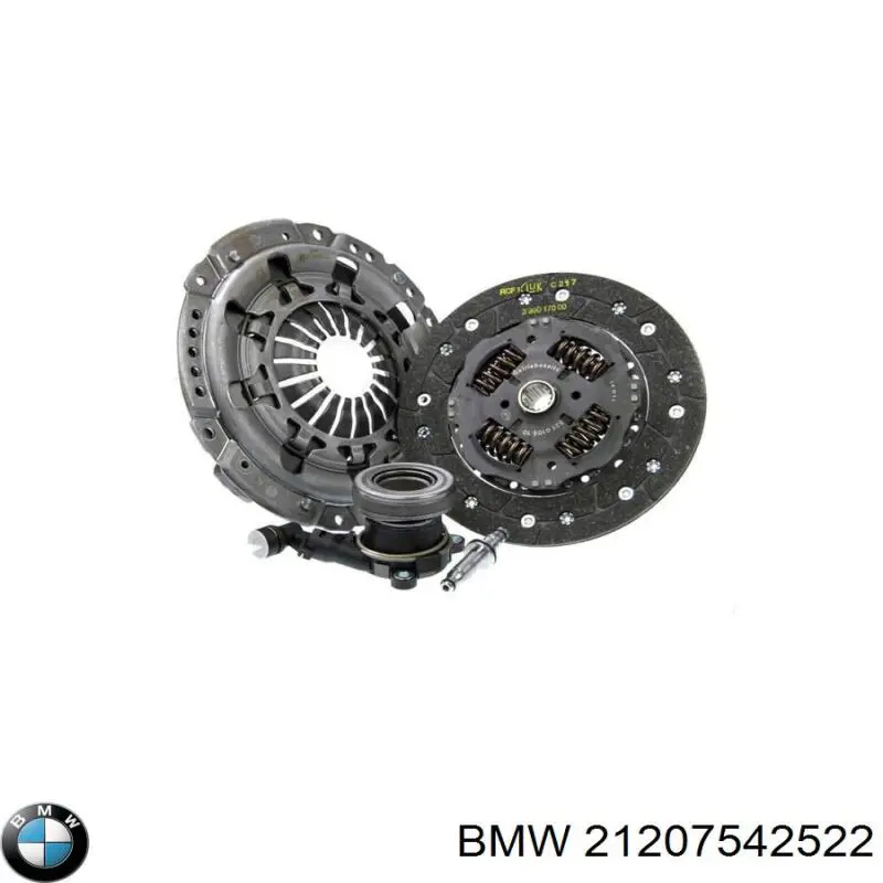 Купить 21207542522 BMW Комплект сцепления (диск, корзина, подшипник)