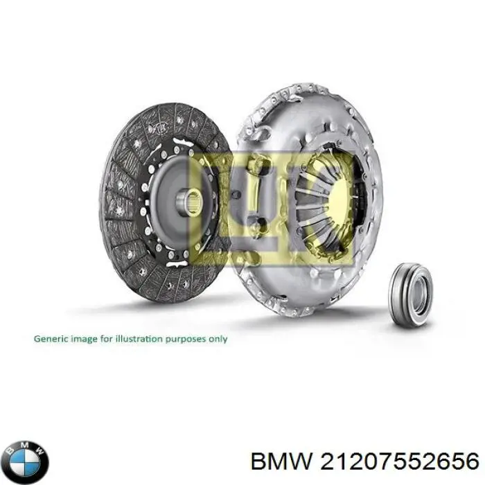 Диск сцепления на BMW X1 E84