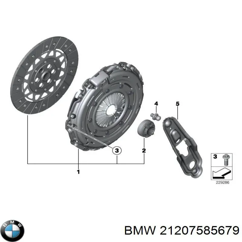  BMW 21207585679 цена, от 1.09 USD